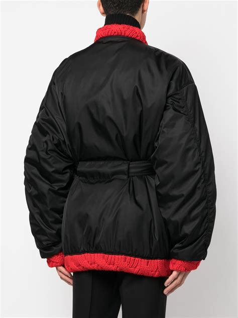 prada bomberjacke grün|prada bomber jacket.